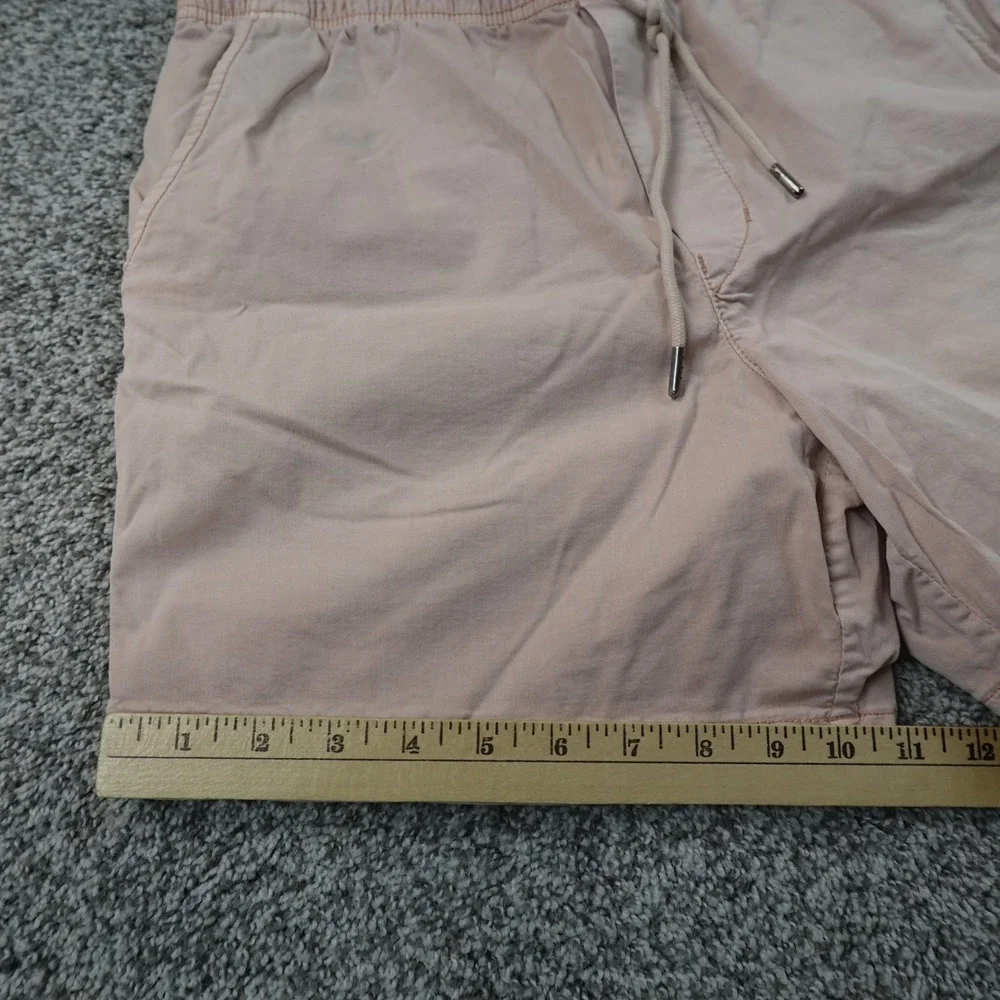 American Eagle Shorts Mens S Pink Chino Flex Stretch Drawstring Athletic Preppy